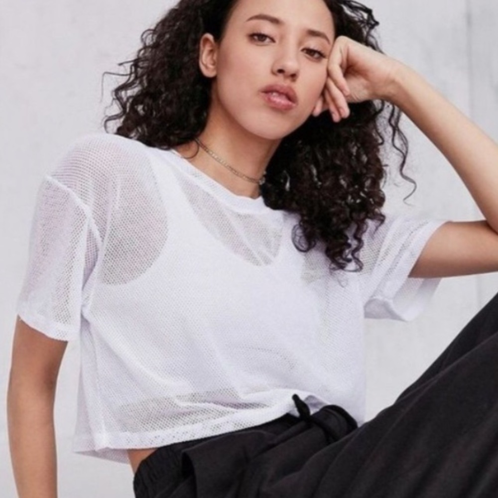 Urban Outfitters Mesh crop top